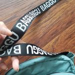 Baggu  Teal with OG Strap White Lettering Streetwear Retro Y2K Trendy Fanny Pack Photo 1