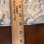 Chico's  Snakeskin Skirt Women’s size 1 (8) PAINTED PYTHON Staci Sateen Stretch Photo 9