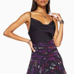 Ramy Brook RARE  Printed Mirna Smocked Mini Photo 0