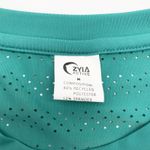 ZYIA Active Womens Chill Tee Shirt Medium Athleisure Gym Workout Activewear Chic Green Photo 6