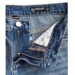 BLANK NYC Anthropologie Tomboy 9” Long Length Cutoff Jean Shorts Size 28 Photo 2