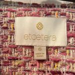 Etcetera  Multicolor Tweed Blazer, Size 6 Photo 1