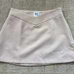 Princess Polly  Cream Mini Skirt Photo 0