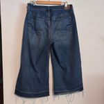 American Eagle  Outfitters Blue Festival Crop Flare Jeans Photo 5