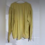 Champion Light Yellow Crew Neck Women's Sweater Size XL Photo 2