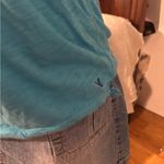 American Eagle Vintage Y2K  Blue Babydoll T-shirt Photo 2