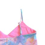 Love Shack Fancy x Beach Riot Tie Dye Sports Bra Workout Top Stretch Size Large Photo 9