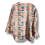 H&M  Kimono Robe Shibori Tie-Dye Reversible Open Front Women Size‎ 10 Reversible Photo 1