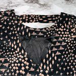 Ark & Co. . | Taj Mahal Blouse Keyhole Graphic | Black/Tan | Womens | M Photo 5