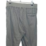 Faherty  Arlie Day Jogger Pants Women’s Small Surplus Green Linen Cotton Pull-On Photo 5