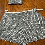 Ellen Tracy  Pajama Set Black and White Shirt and Shorts Size 1X New Photo 6