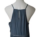 NWT, Trouve Cut Out Spaghetti Strap Drop Waist Tunic Top Size L Photo 5