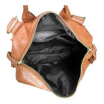 Backpack Purse Convertible Travel College Shoulder Bag Brown Animal Print Strap Photo 7