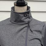 Mondetta Gray Asymmetrical Zip Up Jacket Photo 2