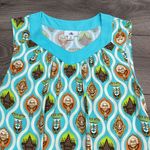 Disney  Parks 50th‎ Polynesian Village Resort Tiki Pocket Dress Size Small Photo 4