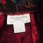 Christian Dior Vintage floral skirt Photo 3