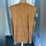 Maggie Barnes Vintage  Cheetah‎ Animal Print Sleeveless Tank Top Photo 3
