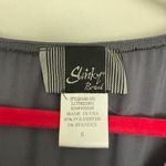 Slinky Brand  Women’s Small Grey Stretchy Faux Wrap Jumpsuit Career Photo 3