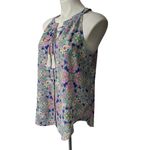 Rose + Olive  High Cut Paisley Sleeveless Top Photo 5