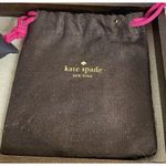 Kate Spade  New York LOT 2 Bracelets Enamel PINK & WHITE Spade Cutout+ KS Dustbag Photo 2