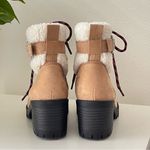 Madden Girl New Women’s Hayess Tan Lace-Up Bootie 5.5 Photo 9
