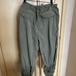 Free People  Olive Green parachute Pants Photo 6
