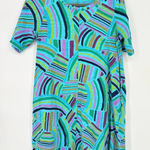 Fresh Produce Bluefin Turquoise Sundrenched Lorna T Shirt Dress Size Small USA Photo 0