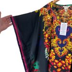 NWT Gypsie Blu Kaftan House Dress Beach MuMu OS Fits Most Multicolor Long Multiple Photo 1