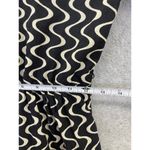 Stradivarius  Women's Dress Button Front Size Small Long Sleeve Black 100% Cotton Photo 7