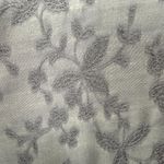 CP Shades Tunic Top Womens Medium Green Floral Button Up Rayon Jacquard V-Neck M Photo 5