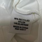 Princess Polly White Sleeveless Strapless Tube Bandeau Ruched Blouse Top Size 2 Photo 4