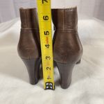 Born Claire Brown leather High heel ankle boots booties size US 7.5 UK 7 EU40.5 Photo 3