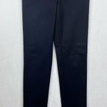 St. John  Sport by Marie Gray Straight Leg Black with Gold Dress Pants Size 2x32 Photo 2