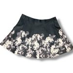 Apt. 9 NWOT  Women’s Satin Pleated A Line Floral Skater Skirt Size XL Photo 1