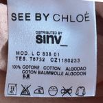 See By Chloe Woman Sleeveless Blouse Size 4 Preppy Ivy League Maximalist Waldorf Photo 8