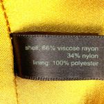 The Limited Yellow Strapless Crinkle Sheer Stripe Pleated Dress 6 Girly Flowy HOCO Pageant Photo 10