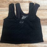LF SBW  strappy black knit top nwt Photo 3