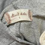 Altar'd State  Hoodie Top Swing Hem Grey S Small Cotton Stretch Photo 3