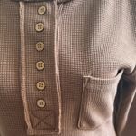 Casual Brown Long Sleeve Women's Top Size M Photo 1