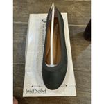 Josef Seibel Size 36 US 5.5 Black Pippa 33 Leather Ballet Flats Distressed Photo 1