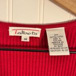Talbots Women’s Red 100% Cotton Knit Button Down Cardigan Size Medium Photo 13