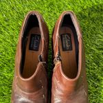 Clarks Clark’s Artisan Brown Women's Ankle Heeled Shoes Size 8N Photo 2