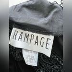 Rampage  Black Off-Shoulder velvet Maxi Dress beaded Vintage y2k goth witchy 7 Photo 3