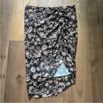 Veronica Beard  Silk Floral Print Ruffle Skirt Size 0 Photo 3