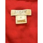 J Jill Button Up Shirt Size 0 Sleeveless Lightweight Beach Travel Preppy Womens Red Photo 8