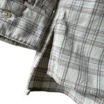 Madewell  Corduroy Oversized Ex-Boyfriend Plaid Shirt Small Photo 6