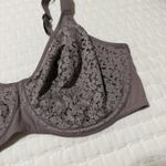 Chantelle  38DDD Mauve Gray Norah Comfort Underwire 13F1 Lace Underwire Bra Photo 8