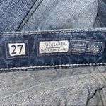 Miss Me  Boyfriend Capri Distressed Denim Jeans Photo 4