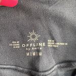 Aerie OFFLINE by M Medium Real Me 7/8 Leggings High Rise Navy Blue AE Stretch Photo 6