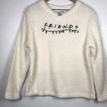 The Comfy Fleece Pullover Friends Medium Winter White Photo 0